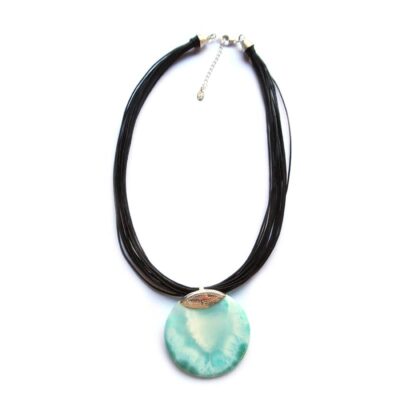 Bijouterie Azurite Bergerac - Collier en larimar - CO13B-CA_p