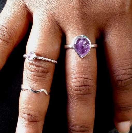 Bague améthyste