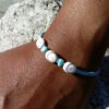 Bracelet larimar et Oeil de Sainte Lucie – Image 2