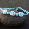 Bracelet larimar et Oeil de Sainte Lucie