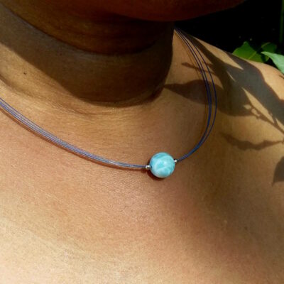 Collier larimar