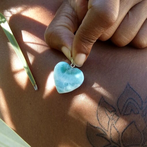 Pendentif larimar