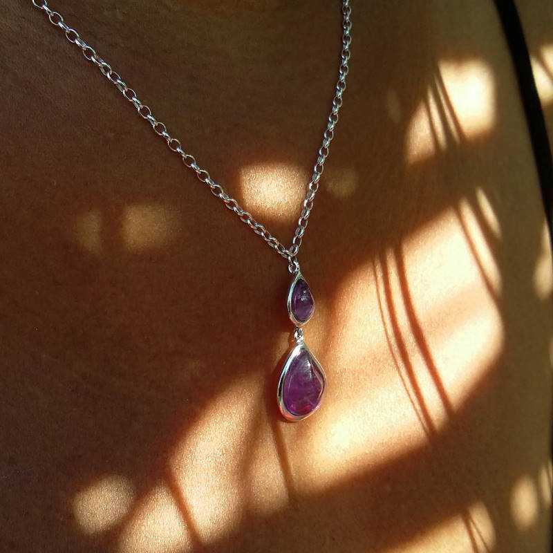 Bijouterie-Azurite-Bergerac_Collier-amethyste-cascade