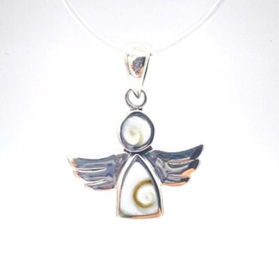 Pendentif ange Oeil de Sainte Lucie