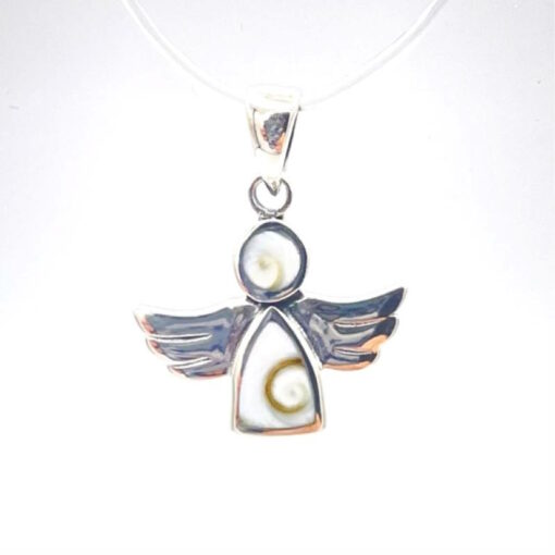 Pendentif ange Oeil de Sainte Lucie