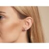 Boucles d’oreilles ambre et argent – Image 2