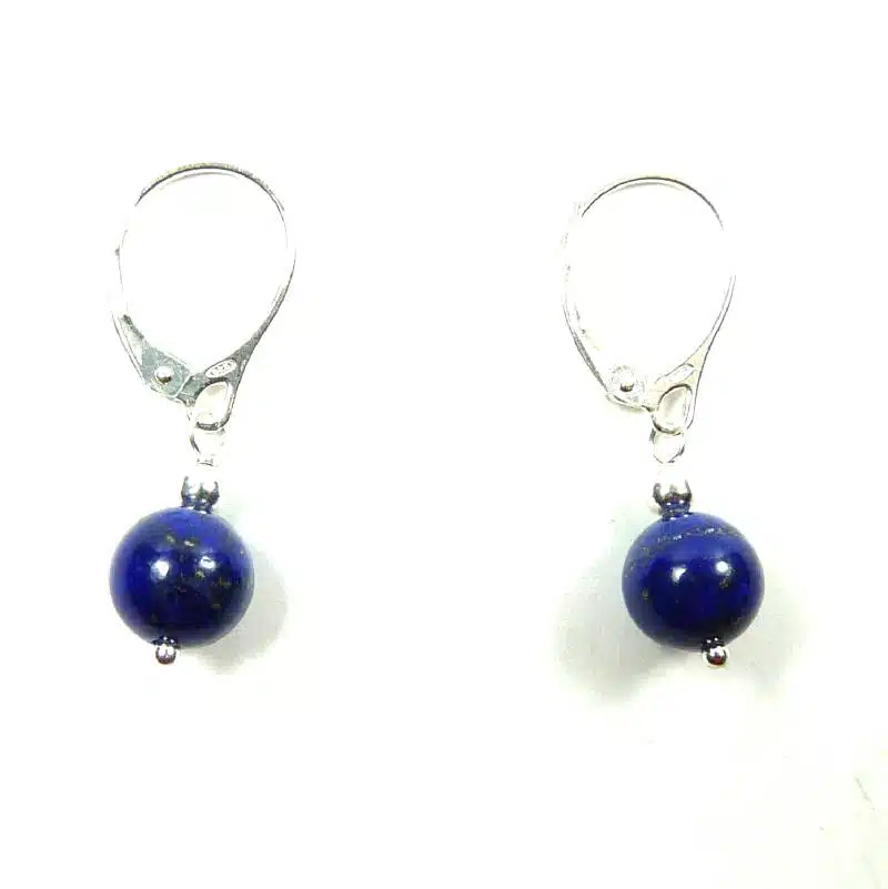 Boucles d'oreilles lapis-lazuli