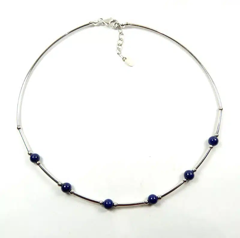 Collier lapis-lazuli