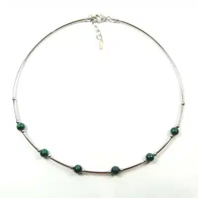 Collier malachite