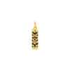 Pendentif Tiki "Sagesse" en or et onyx