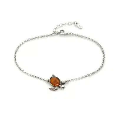 Bracelet ambre tortue