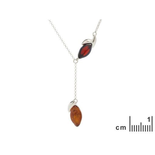 Collier ambre multicolore – Image 2