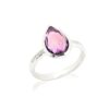 Bague améthyste et oxyde