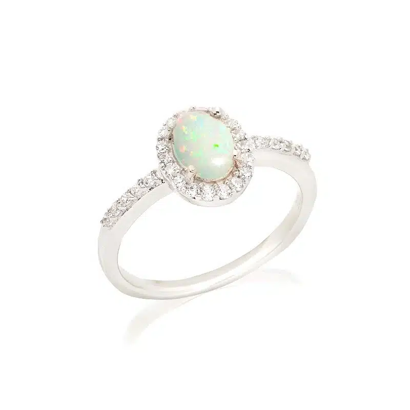 Bague opale