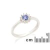 Bague tanzanite et oxyde – Image 2