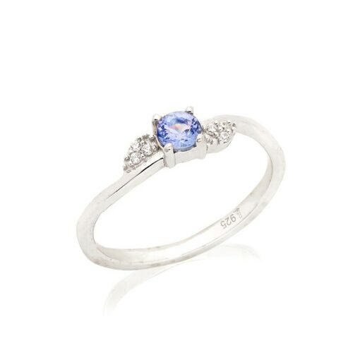 Bague tanzanite et oxyde