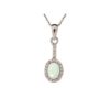 Pendentif opale et oxyde