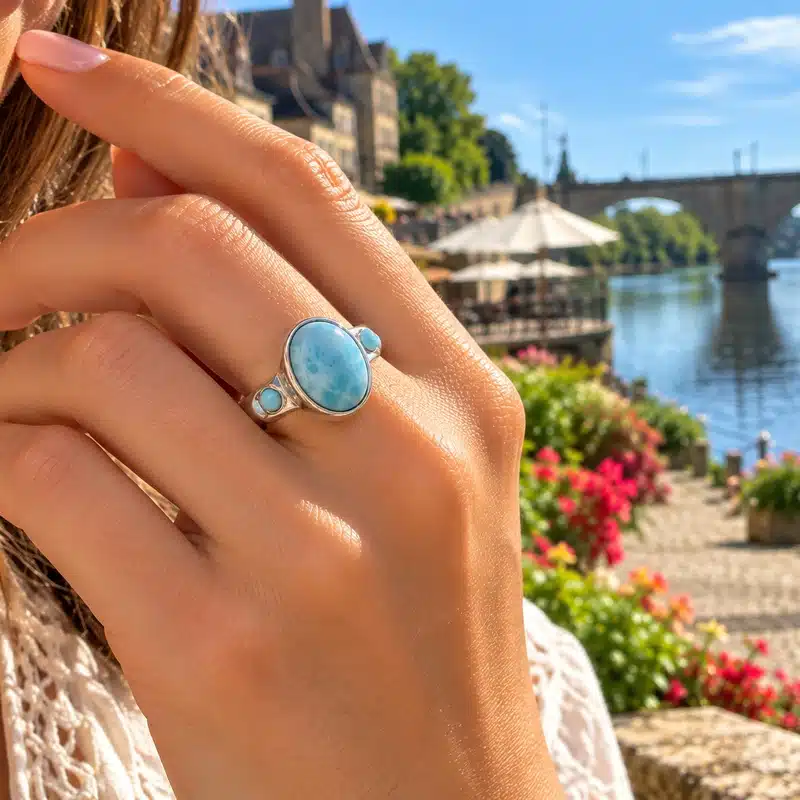 Bague larimar - Daysi – Image 2
