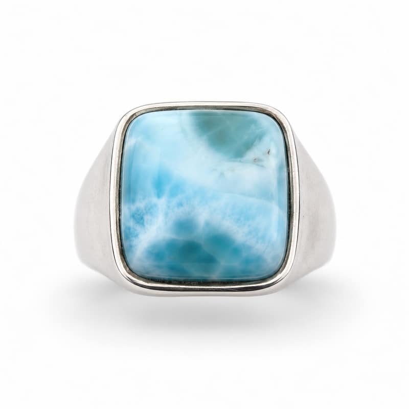 Bague larimar - Aura