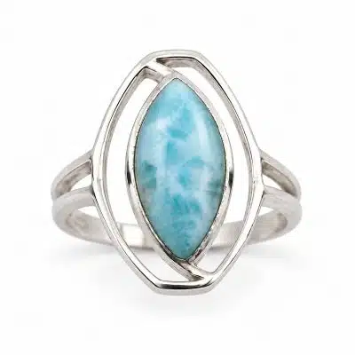 Bague larimar - Celeste