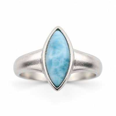 Bague larimar - Dulce - 53