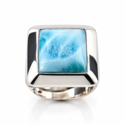 Bague larimar - Zoraida - 55