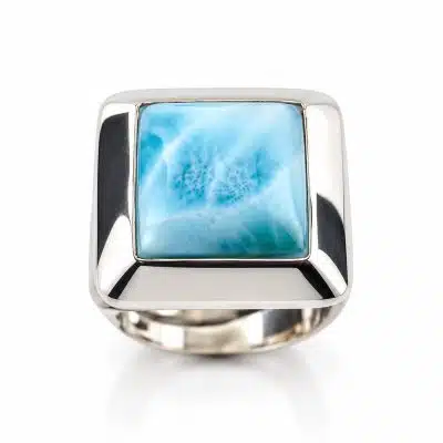 Bague larimar - Zoraida - 49