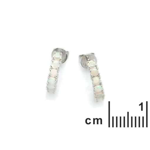 Clous d’oreilles opale – Image 2