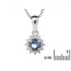 Pendentif tanzanite et oxyde – Image 2