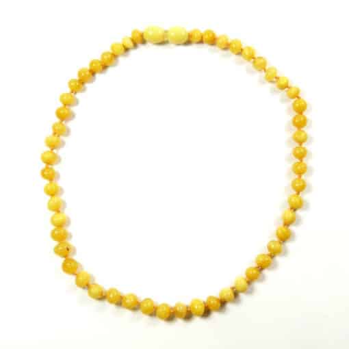 Collier enfant en ambre impérial