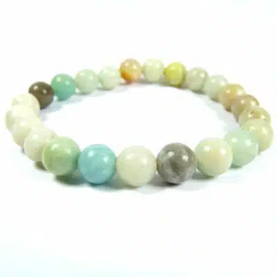 Bracelet amazonite 8 mm
