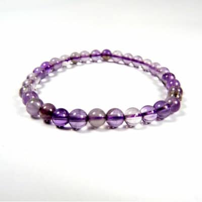 Bracelet améthyste 6 mm