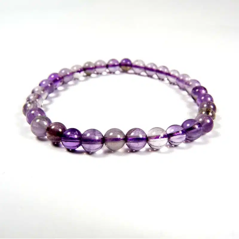 Bracelet améthyste 6 mm