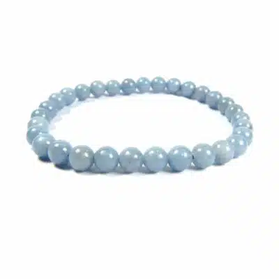 Bracelet angélite 6 mm