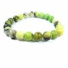 Bracelet chrysoprase citron 8 mm