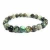 Bracelet émeraude 8 mm