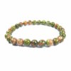 Bracelet épidote 6 mm