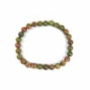 Bracelet épidote 6 mm – Image 2