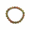 Bracelet épidote 8 mm – Image 2