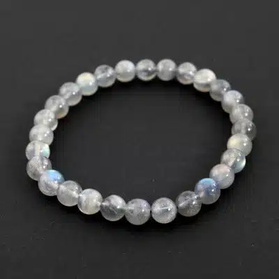 Bracelet labradorite 6 mm