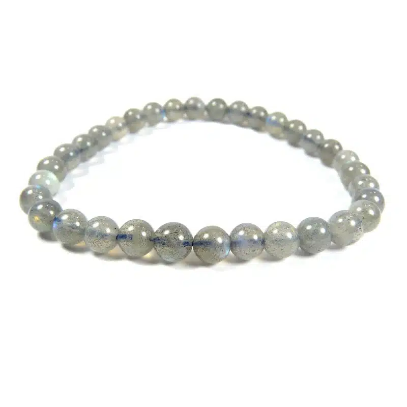 Bracelet labradorite 6 mm