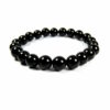 Bracelet obsidienne noire 8 mm