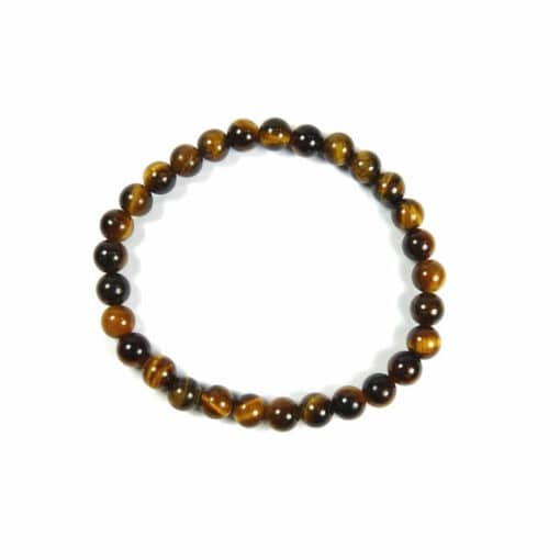 Bracelet œil de tigre 6 mm – Image 2