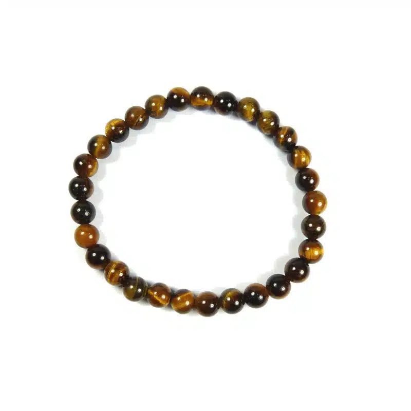 Bracelet œil de tigre 6 mm – Image 2