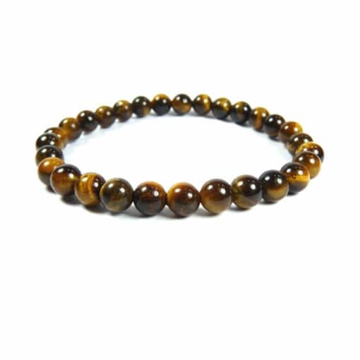 Bracelet œil de tigre 6 mm