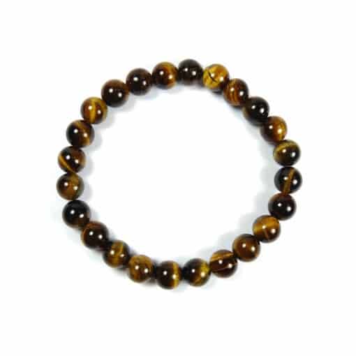 Bracelet œil de tigre 8 mm – Image 2