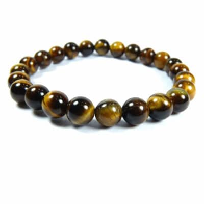 Bracelet œil de tigre 8 mm