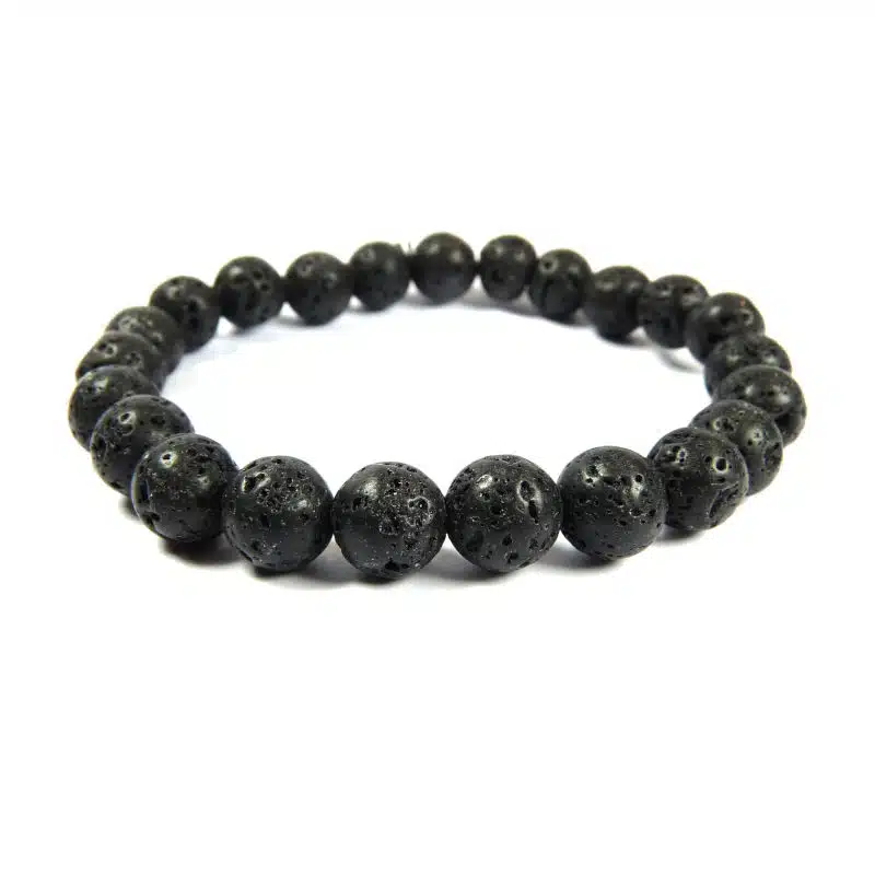 Bracelet pierre de lave 8 mm