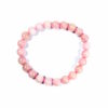 Bracelet quartz rose 8 mm – Image 2