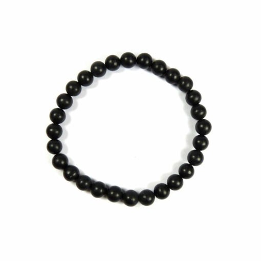 Bracelet shungite 6 mm – Image 2